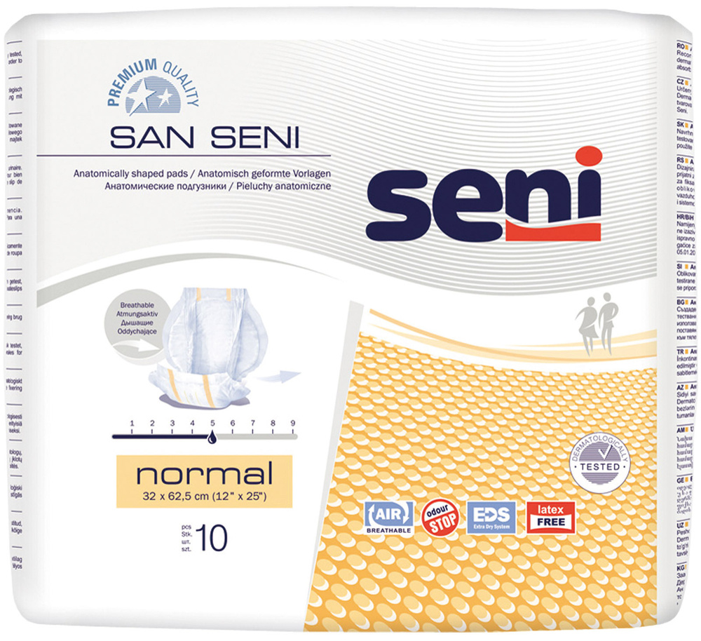 Подгузники для взрослых анатомические SAN SENI Normal по 10 шт #1