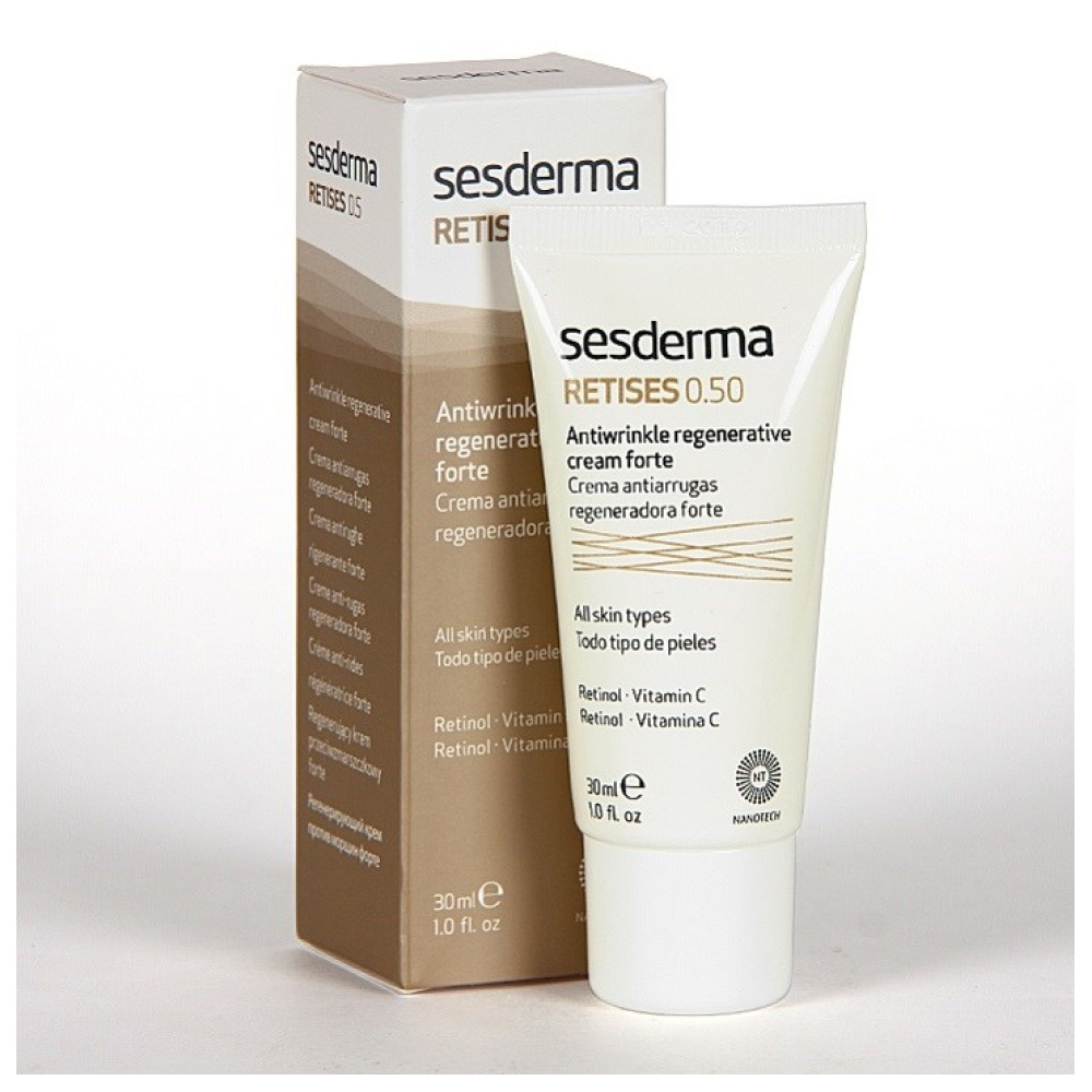 SESDERMA RETISES 0,50% ANTI-WRINKLE REGENERATIVE CREAM FORTE КРЕМ РЕГЕНЕРИРУЮЩИЙ ПРОТИВ МОРЩИН ФОРТЕ #1