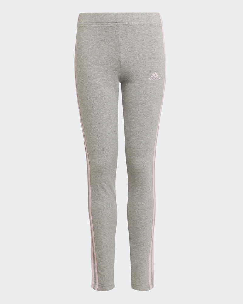 Adidas girls 3 outlet stripe leggings