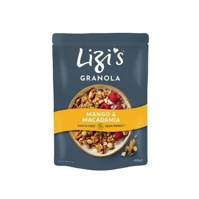 Lizi's Гранола Mango and Macadamia Granola с манго и орехом макадамия, с высоким содержанием клетчатки, #1