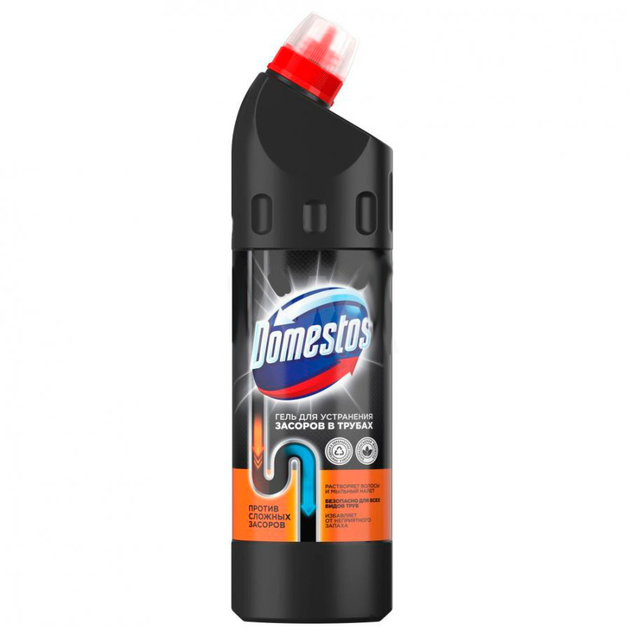 Domestos средство для устранения засоров в трубах 750 мл, 6 штук  #1