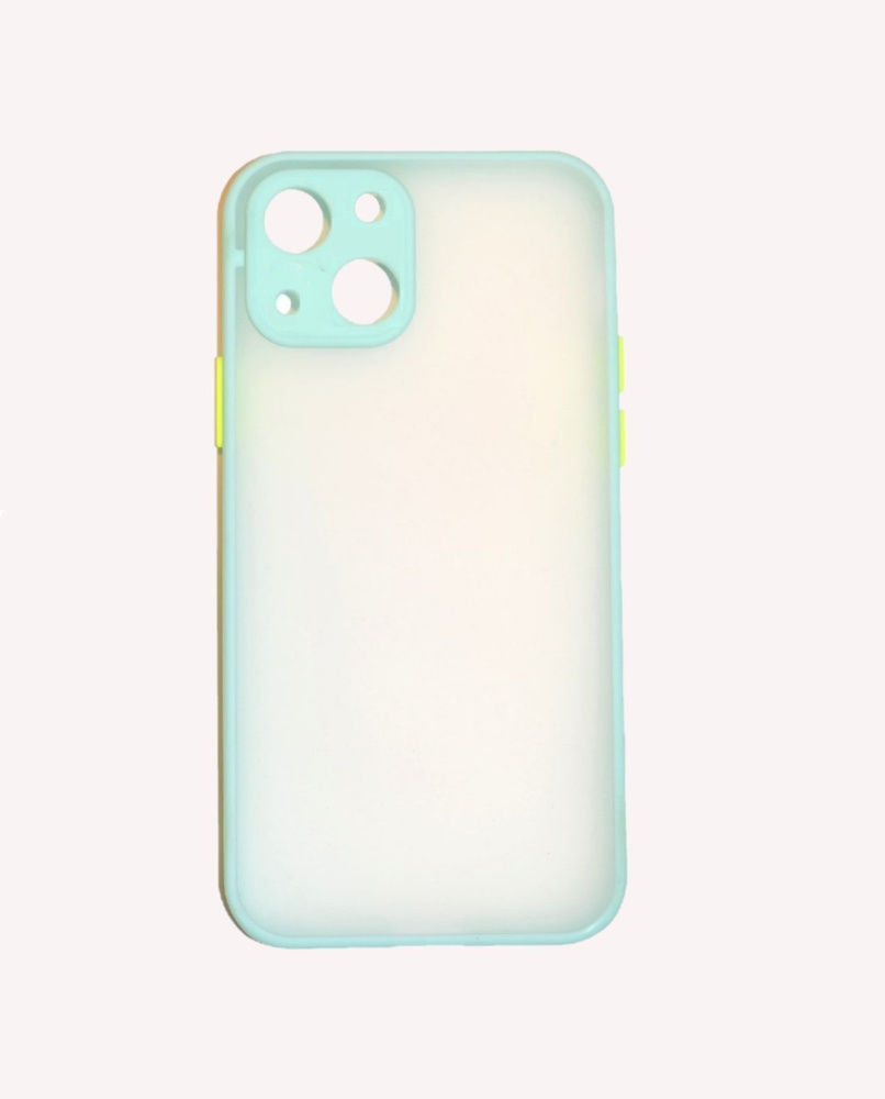 Чехол Iphone 13 creative case из аквамаринового soft-touch покрытия  (аквамариновый кант) и матового стекла (пластика) - купить с доставкой по  выгодным ценам в интернет-магазине OZON (461898464)