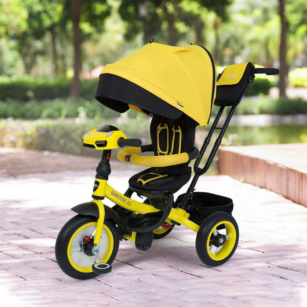 Велосипед-коляска Nuovita Bamzione B2 трехколесный детский прогулочный ...
