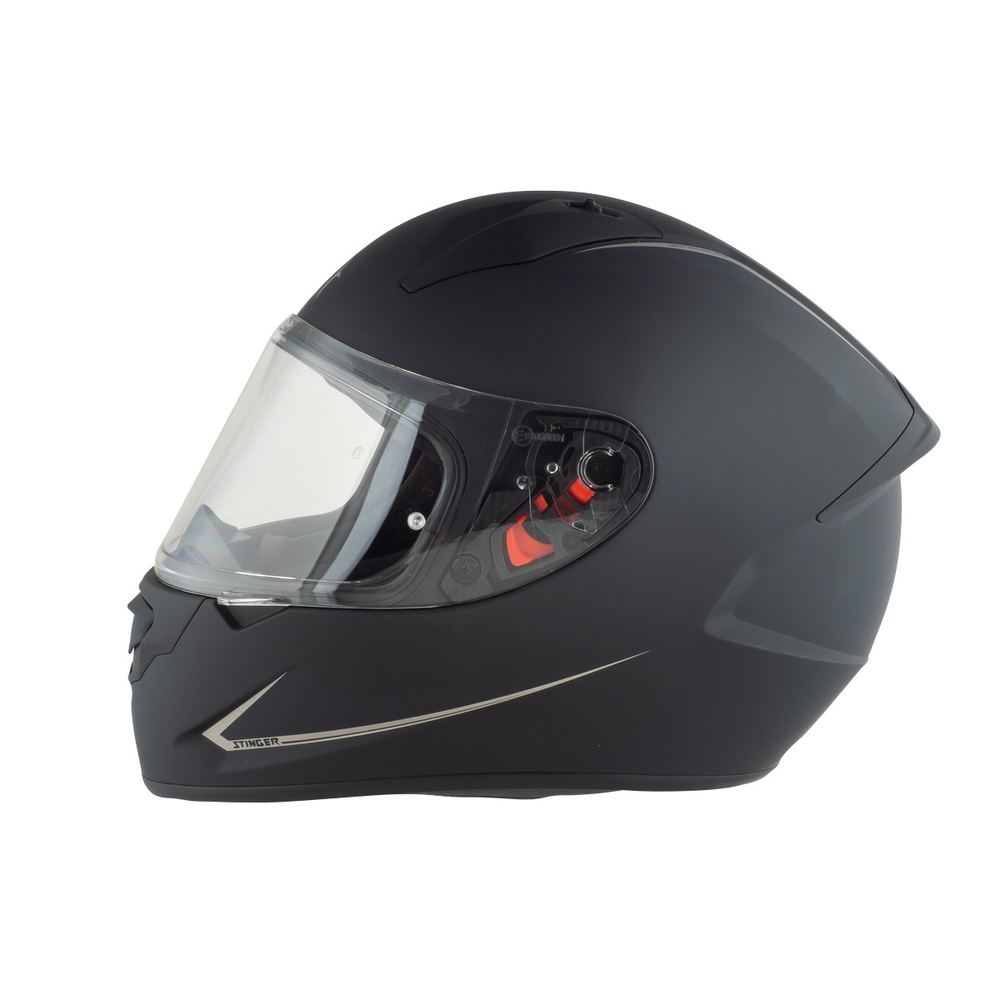 Шлем для мотоциклистов MT STINGER SOLID Matt Black S мотоэкипировка ...