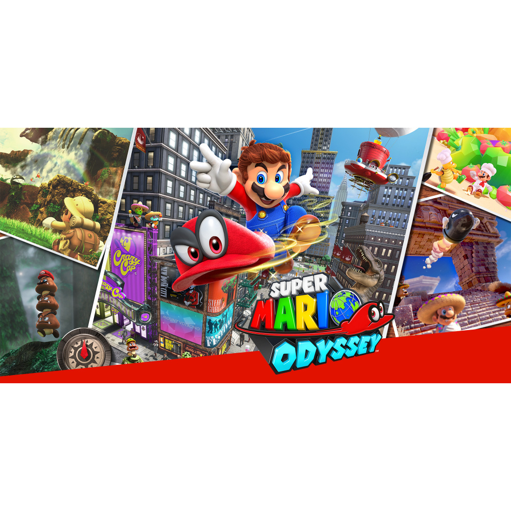 Игра Super Mario Odyssey, Nintendo Switch, русская версия