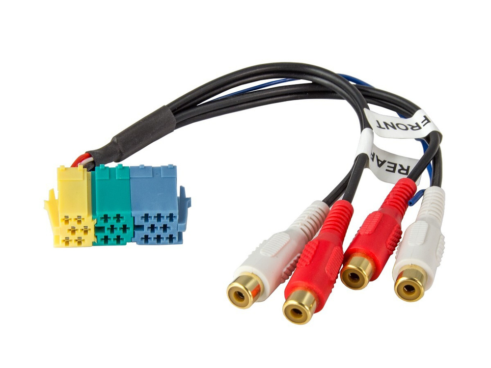Адаптер Mini ISO - 4 RCA #1