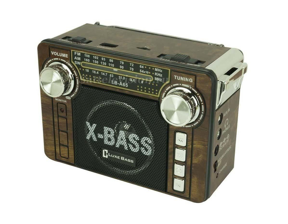 Радиоприёмник Luxe Bass LB-A65 с MP3, фонариком и аккумулятором #1