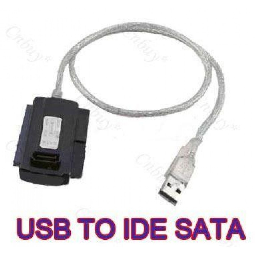Кабель адаптер USB 2.0 - IDE 40pin / IDE 44pin / SATA - купить с ...