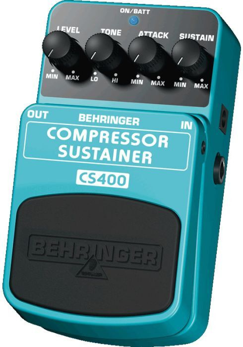 Педаль Behringer CS400 Compressor Sustainer #1