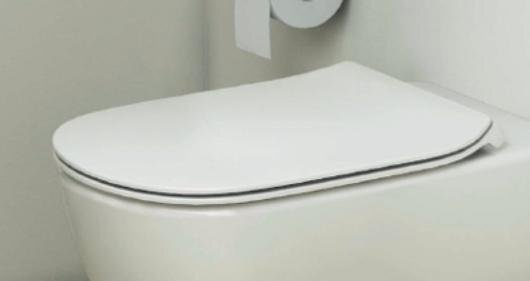 Сиденье для унитаза Ideal Standard TESI тонкое, микролифт, белое T352701  #1