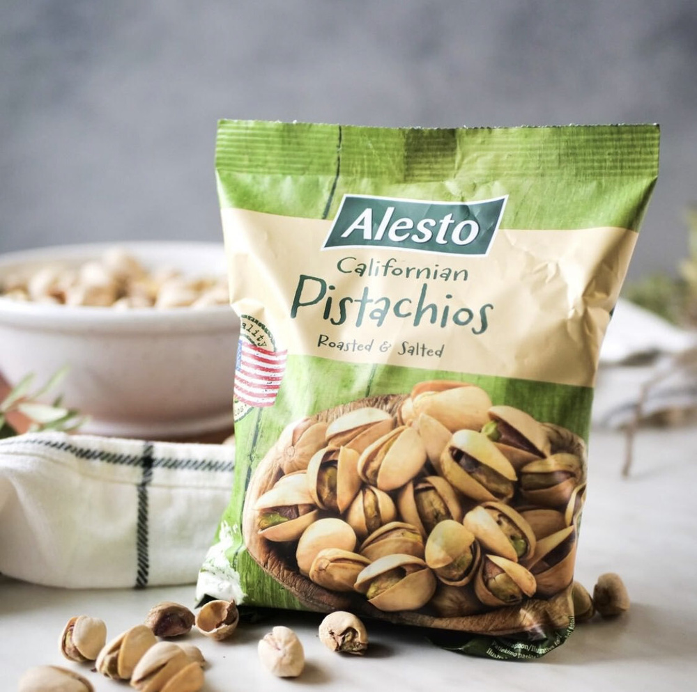BRIESTA ブリエスタ AmericanSky NUTS Фисташки Alesto Pistachios 500 г, фисташки жареные соленые