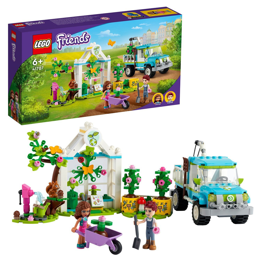 Конструктор Lego Friends Машина для посадки деревьев 41707