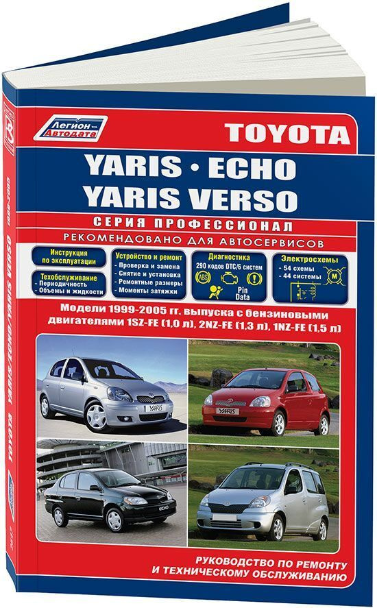 Toyota Yaris (2007) инструкция