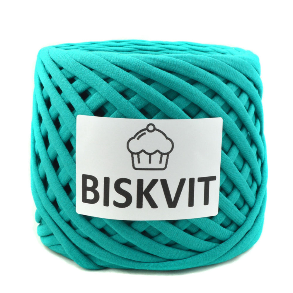 Пряжа Biskvit, 330г, 100м, 100%хлопок, (Изумруд) (1 шт.) #1