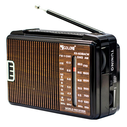 Радиоприемник Golon RX-608ACW (коричневый) #1