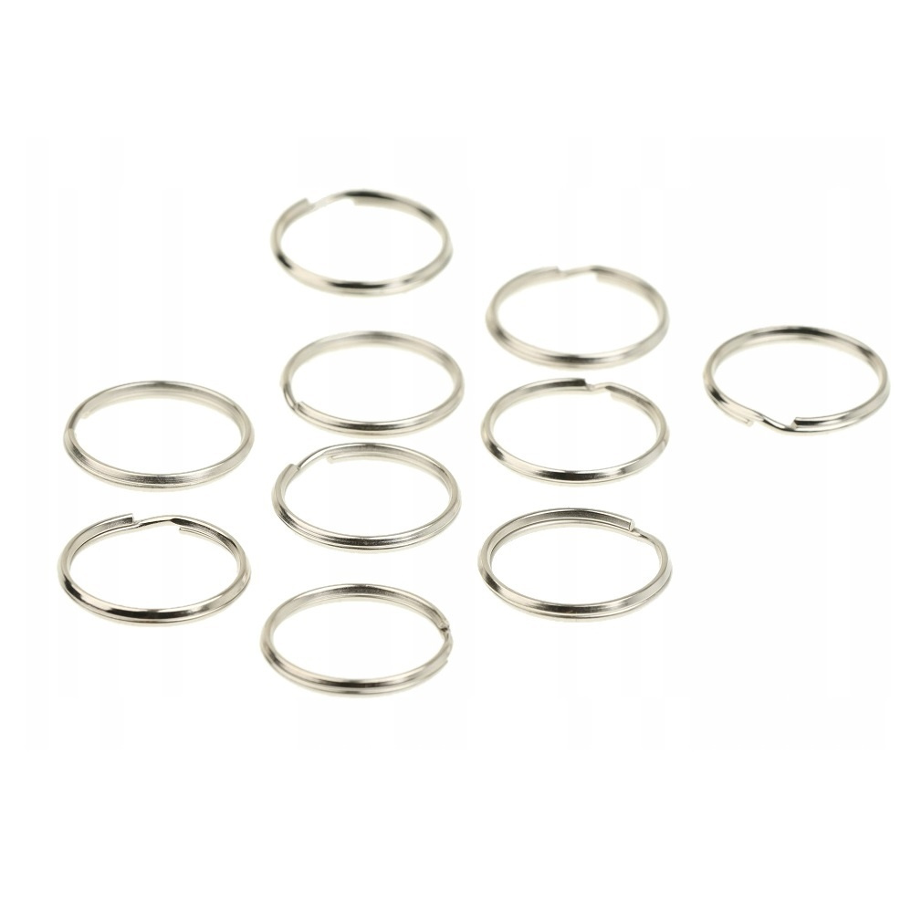 Кольца для ключей и брелков 10 шт - купить с доставкой по выгодным ...