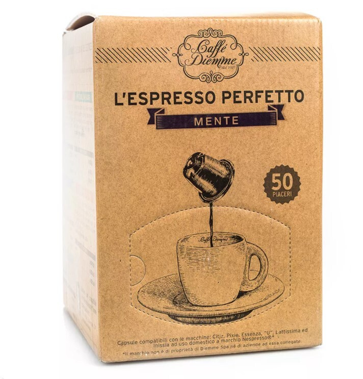 Кофе в капсулах Diemme Mente, 280 г, 50 капсул Италия #1