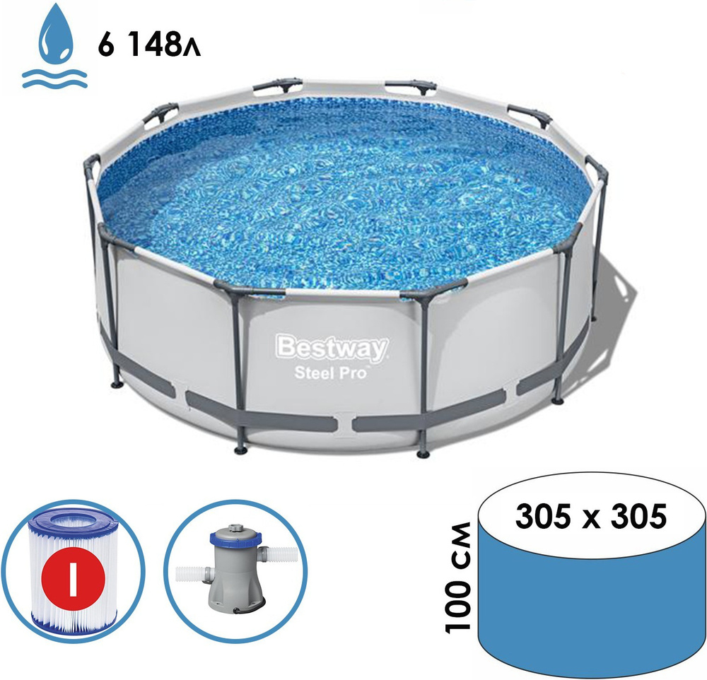 Бассейн Каркасный Bestway целевая аудитория: Детская, Взрослая - купить ...