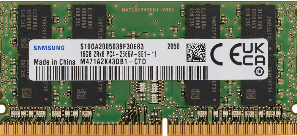 Ddr4-2666 (1333 МГЦ).