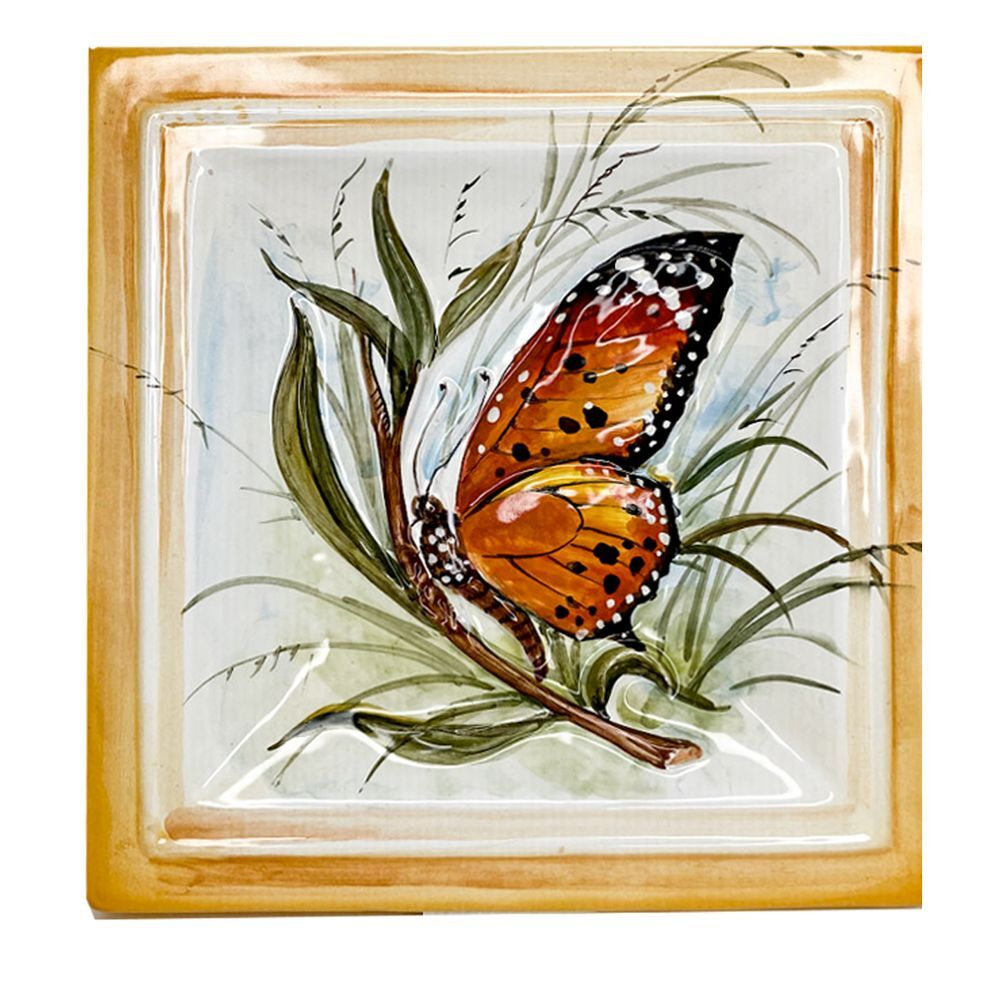 Belleza Мечта Бабочка (отражение) 20x40 - керамическая плитка и керамогранит