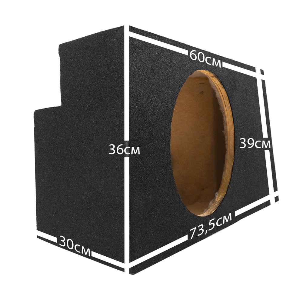 Короб для сабвуфера 12"(30см) HYUNDAI SOLARIS/Хендай Солярис (седан, в ...