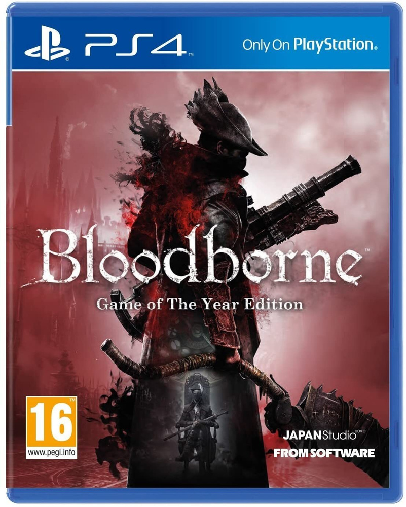 Игра на диске Bloodborne Порождение крови Издание Игра Года Game of the  Year Edition (PlayStation 4, Русские субтитры)