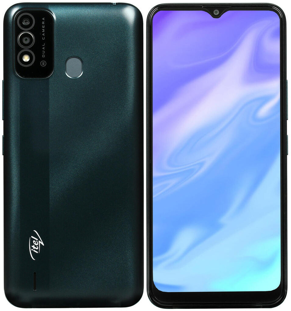 ITEL Смартфон Vision 2S (Vision 2S) 2/32 ГБ, серый