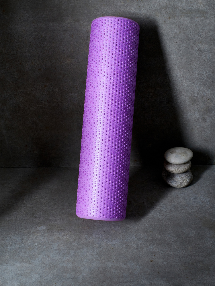 Ролик массажный для фитнеса, йоги и пилатеса LVP (спортивный валик ...