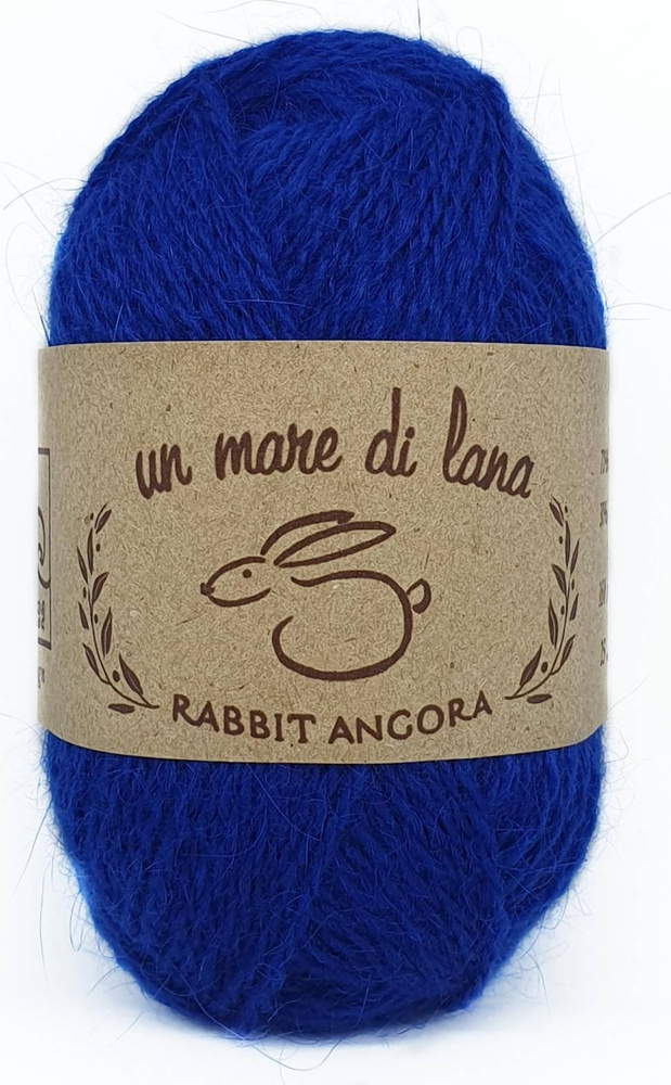 Пряжа Rabbit Angora Wool Sea (156), 25г, 160м, 70% пух кролика, 30% нейлон (2 шт.)  #1