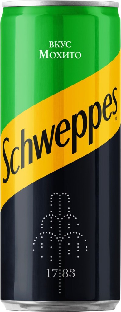 Напиток SCHWEPPES Мохито сильногазированный, 0.33 л - 6 шт. #1
