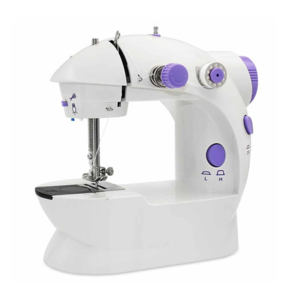 Швейная машина швейная машинка Mini Sewing Machine SM 202A - купить по  низким ценам с доставкой в интернет-магазине OZON (903145120)