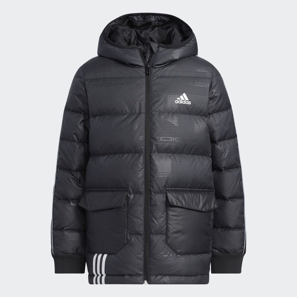 Adidas black down outlet jacket