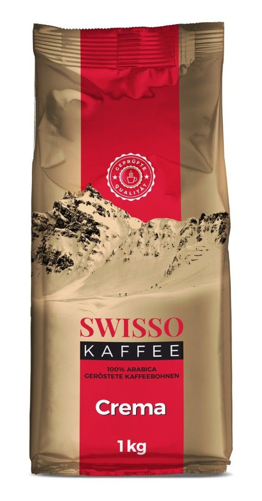 Кофе в зернах Swisso Kaffee Crema 1 кг #1