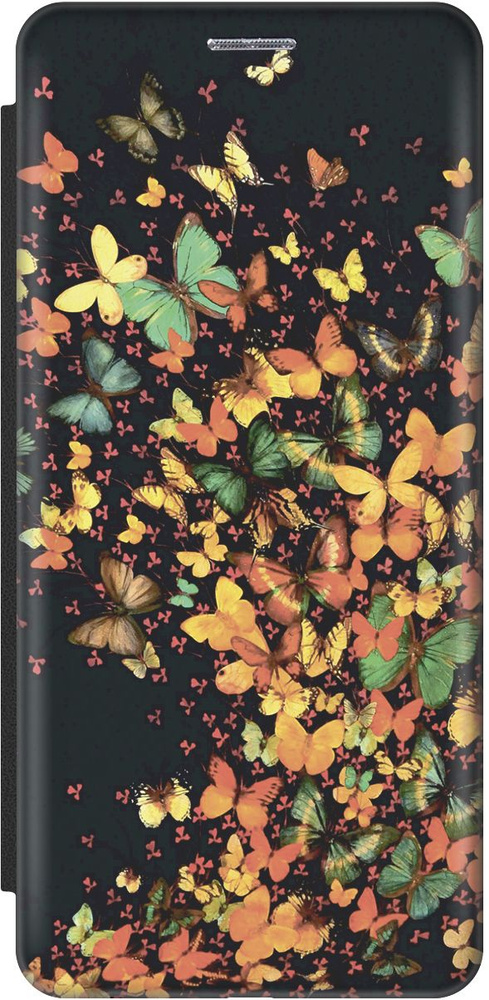 Чехол-книжка Взрыв бабочек на Samsung Galaxy Note 20 Ultra / Самсунг ...