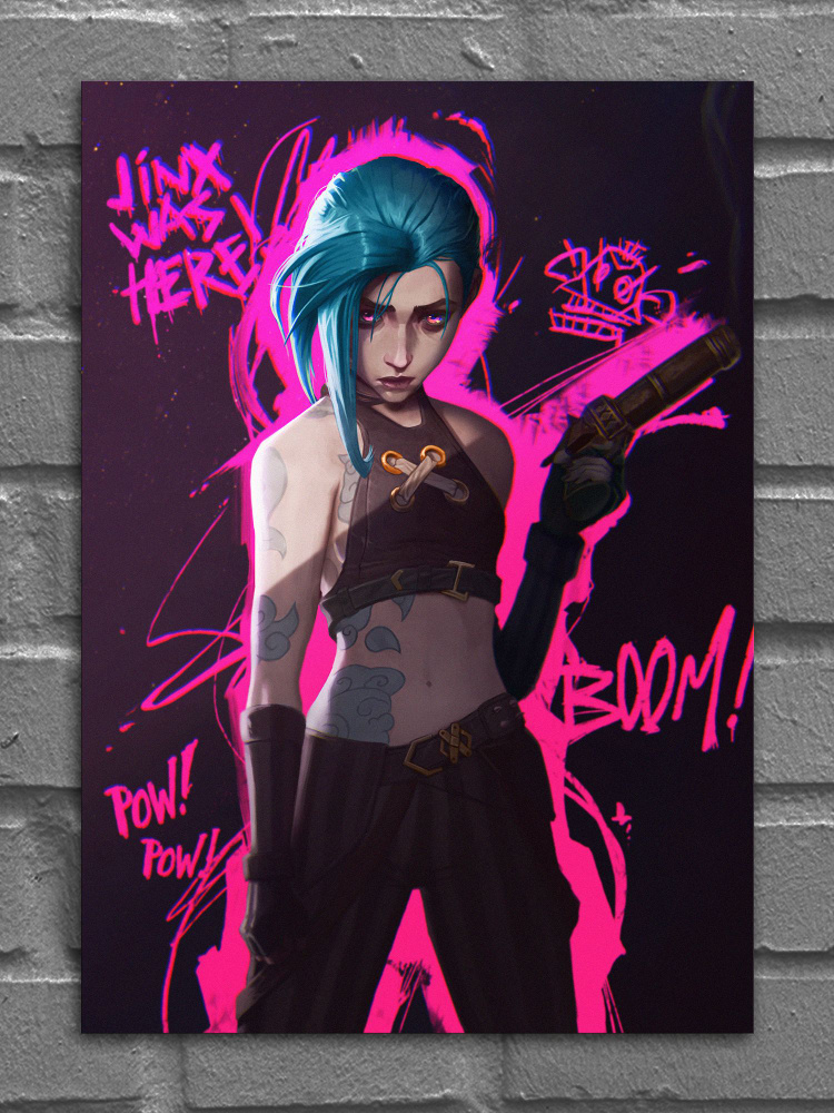 Постер Jinx из Arcane #1