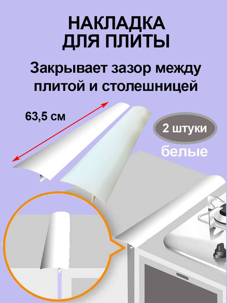 Планка между столешницей и плитой