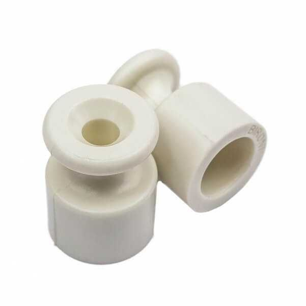 Изолятор пластиковый Bylectrica РЕТРО большой D19,5х24,5 Белый (10шт ...