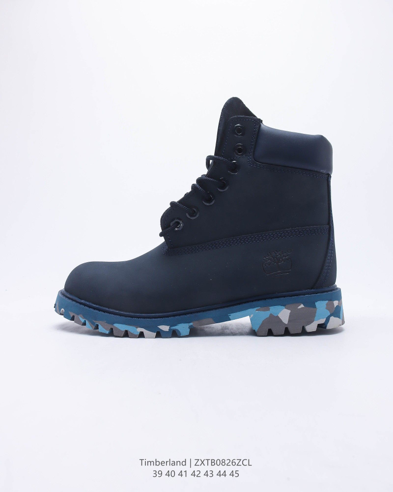 Blue camo store timberland boots