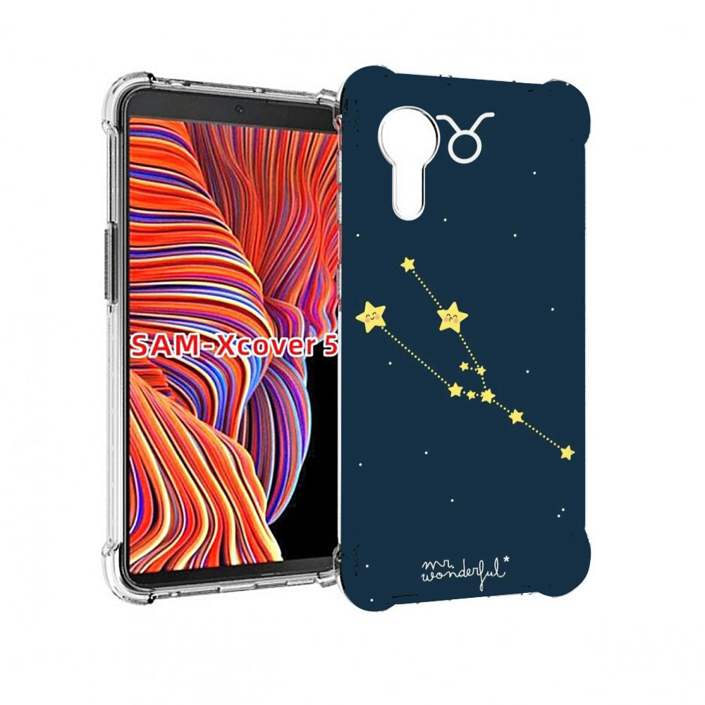 Чехол-бампер MyPads для Samsung Galaxy Xcover 5 с рисунком знак-зодиака-телец-4,  противоударный, силиконовый, с выступами и усиленными углами для защиты  камеры - купить с доставкой по выгодным ценам в интернет-магазине OZON  (739655744)