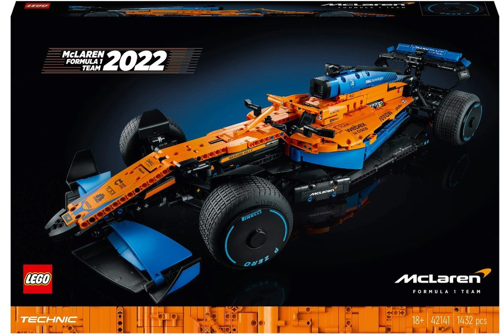 Lego Technic 42141 tbd Technic Racer 2022 McLaren Formula 1 OZON 744769580