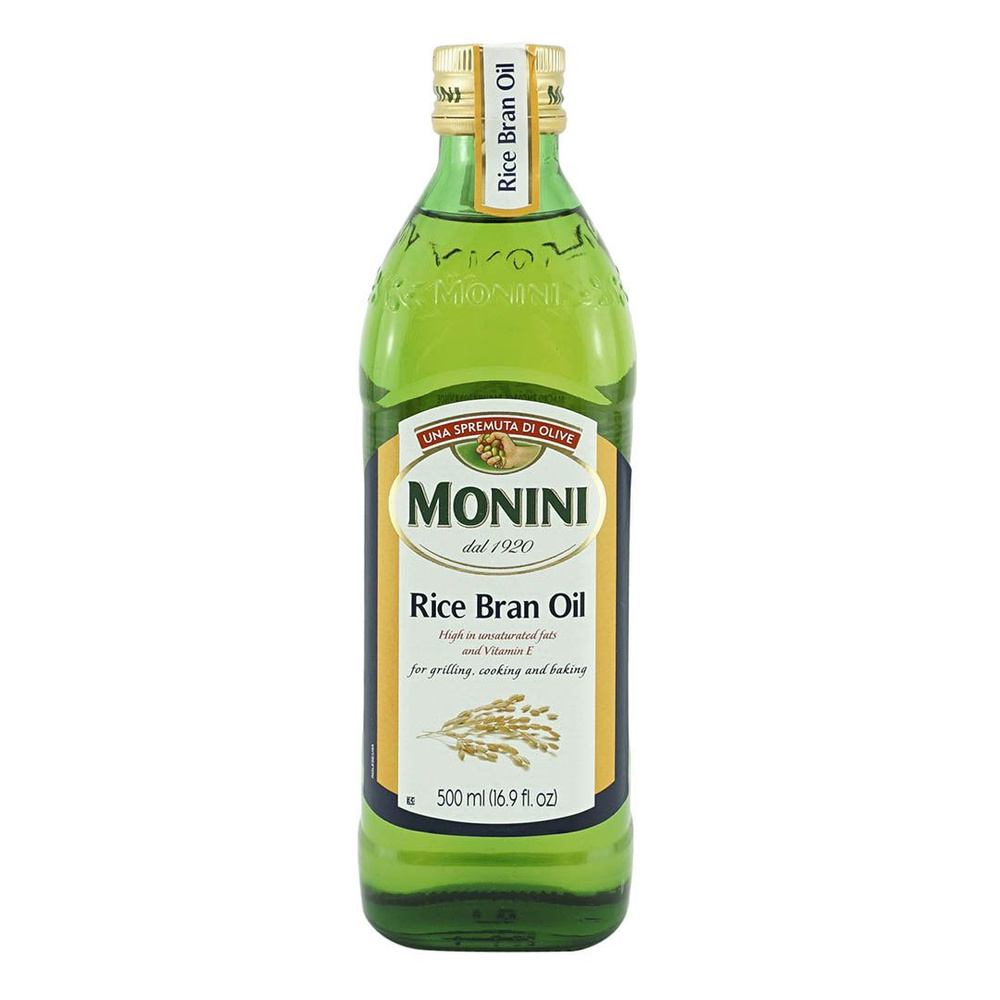 Масло рисовое Monini Bran Oil, рафинированное, 500 мл - купить с ...