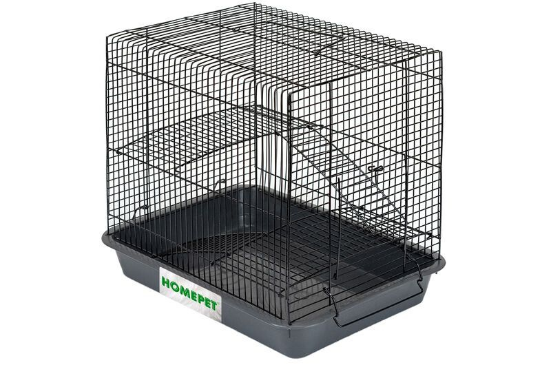 Homepet Клетка для мелких грызунов, хомяков, дегу, джунгариков, 33х24х28 см, двухэтажная  #1