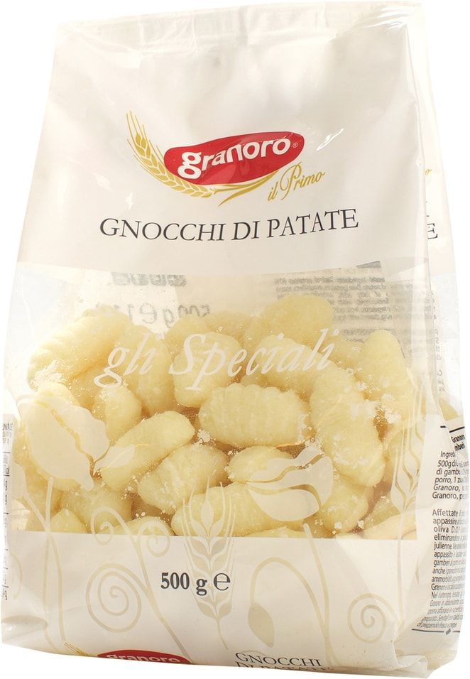 Макаронные издение GranOro Gnocchi di patate 500г #1