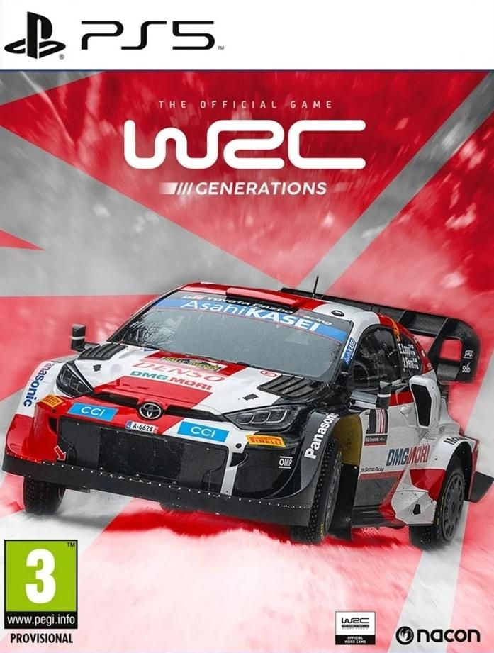 Игра WRC Generations Русская (PlayStation 5, Русские субтитры) #1