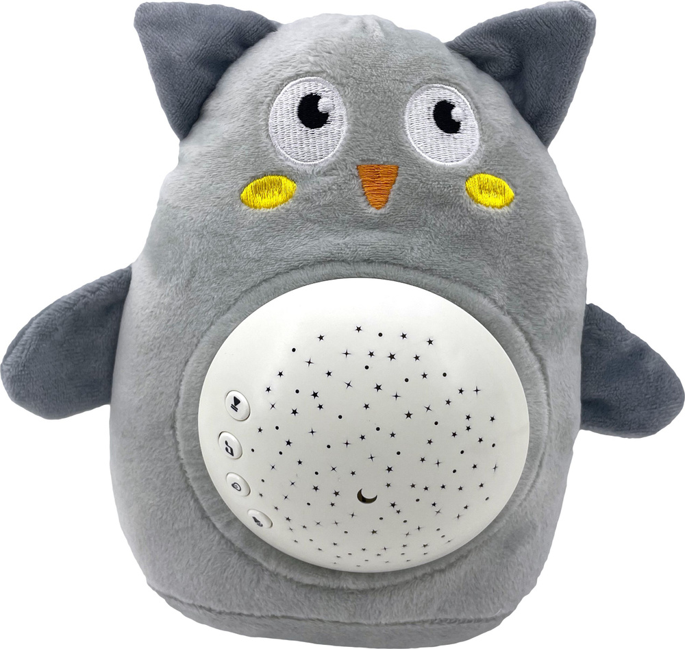 Мягкая игрушка-ночник Сова со светом и музыкой, 21 см, 124694 - купить ...