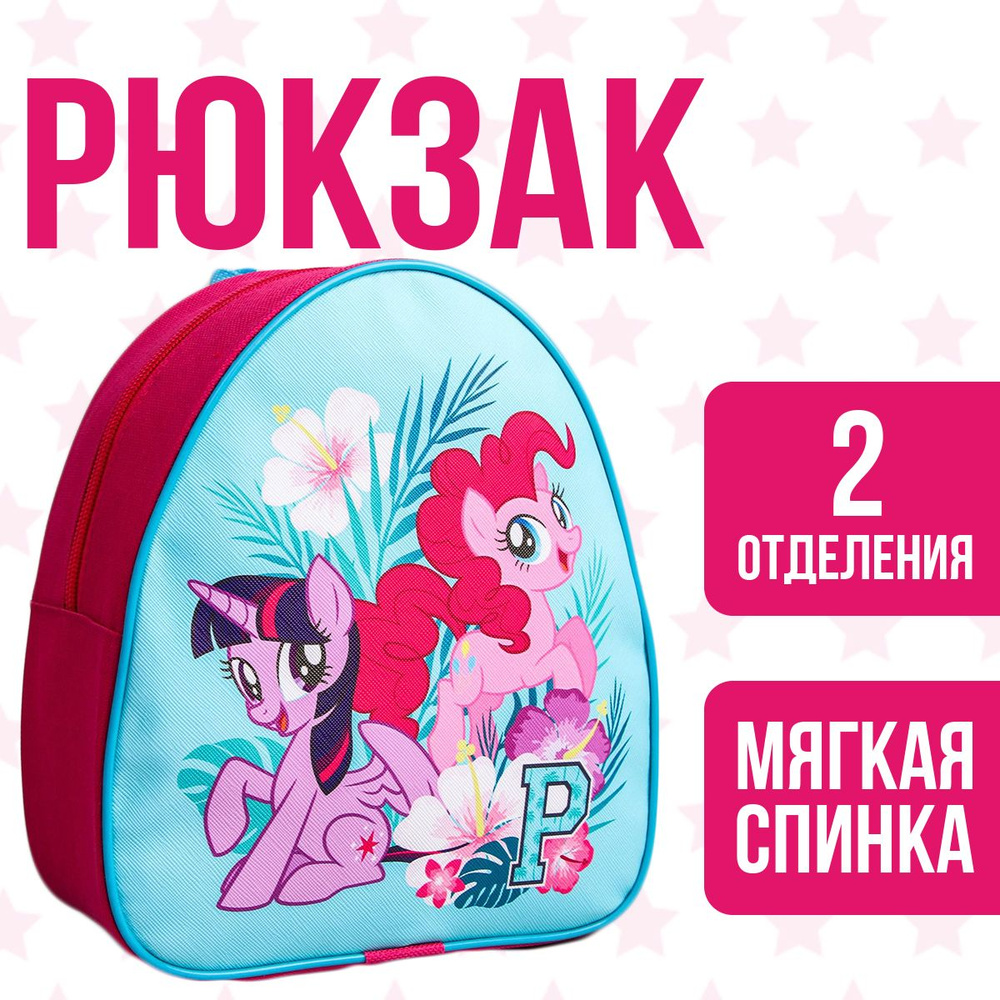 Рюкзак детский дошкольный My Little Pony, отдел на молнии #1