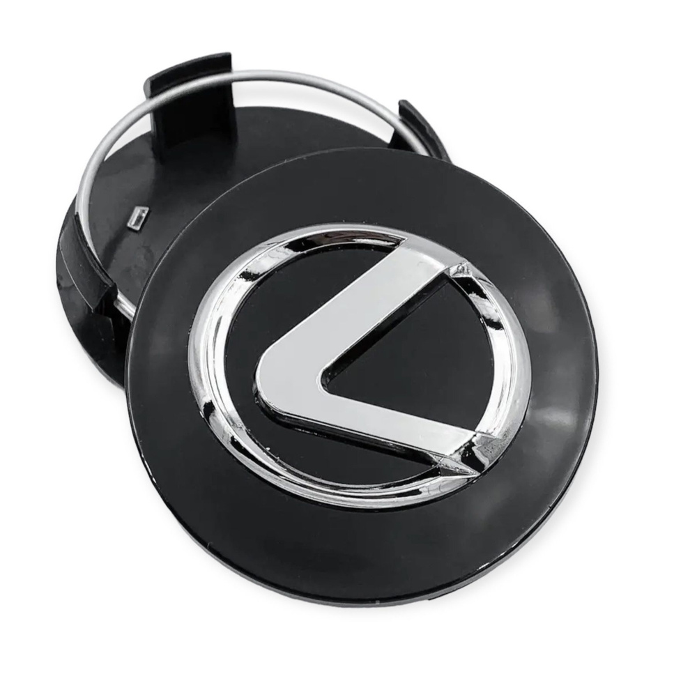Заглушки на литые диски, колпачок ступицы для Лексус (Lexus) Черный 62 ...