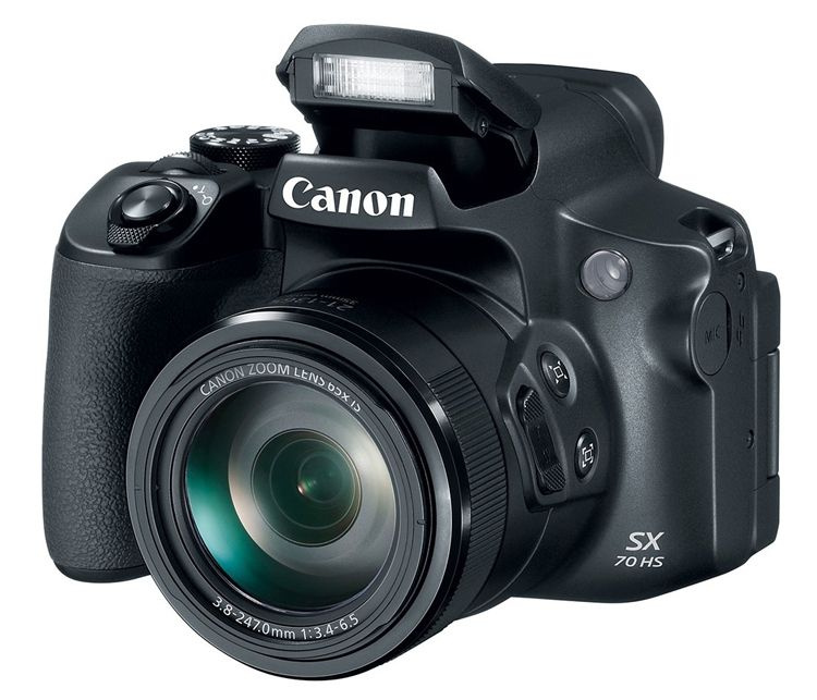 Фотоаппарат Canon PowerShot SX70 HS Black (20.3Mp/65x/4k/Wi-Fi/BT ...
