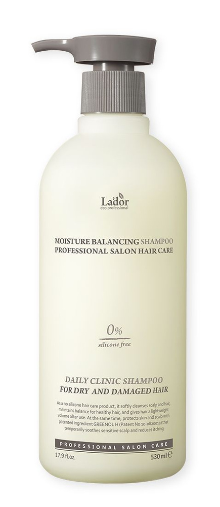 Lador Шампунь для волос увлажняющий Moisture Balancing Shampoo, 530 мл #1