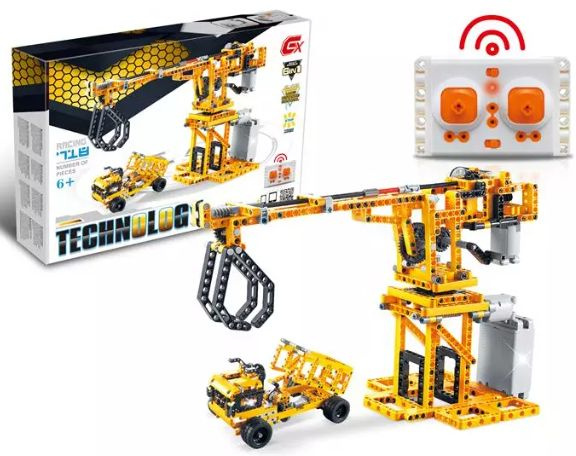 Конструктор на радиоуправлении 718 деталей для мальчиков и девочек ...